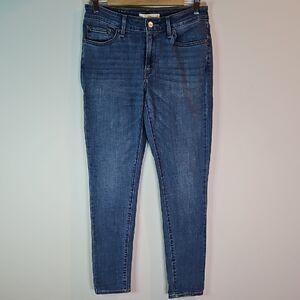 Levi's 711 Blue Skinny 30x30 Jeans Sleek Fit